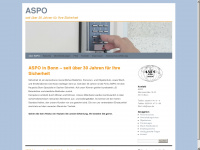 aspo-security.de Webseite Vorschau
