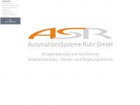 asr-gmbh.de Webseite Vorschau