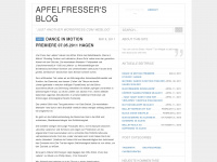 apfelfresser.wordpress.com Webseite Vorschau