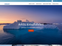 arktis-seereise.de Webseite Vorschau