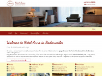 hotel-anna.de Webseite Vorschau