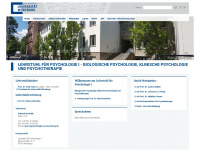 i1.psychologie.uni-wuerzburg.de Webseite Vorschau