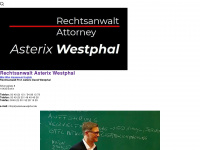 asterixwestphal.de Webseite Vorschau