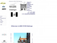 army-store.biz Webseite Vorschau