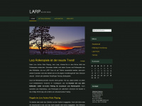 arn-larp.de Webseite Vorschau