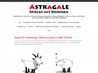 astragale.de Webseite Vorschau