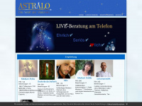 astralo.de Webseite Vorschau