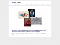 arnold-fiedler.com Webseite Vorschau