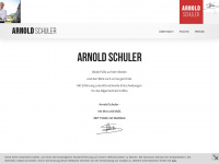 arnoldschuler.com Webseite Vorschau