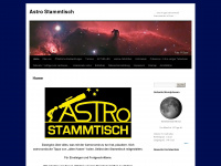 astro-stammtisch.org Webseite Vorschau