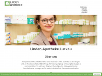 apotheke-luckau.de Webseite Vorschau