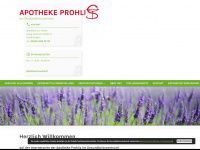 apotheke-prohlis.de Webseite Vorschau
