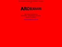 aromaware.de Webseite Vorschau