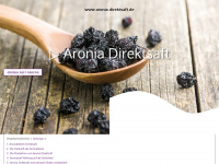 aronia-direktsaft.de Webseite Vorschau