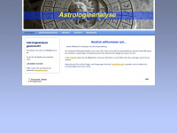 astrologieanalyse.de Webseite Vorschau