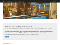 atm-group.biz Webseite Vorschau