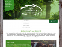 dannwisch.de Webseite Vorschau