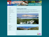 kroatien-foto.de Webseite Vorschau