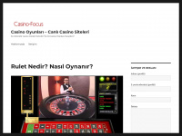 casino-focus.com Webseite Vorschau