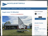 yachtclub-bitterfeld.de Webseite Vorschau