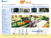 beeseshop.de Webseite Vorschau