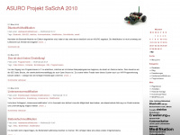 asuroprojekt.wordpress.com Webseite Vorschau
