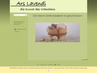 ars-lavendi.de Webseite Vorschau
