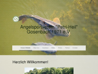 asv-gosenbach.de Webseite Vorschau