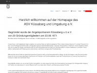 asv-kuessaberg.de Webseite Vorschau
