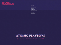 atomicplayboys.de Webseite Vorschau