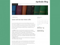 apowatch.wordpress.com Webseite Vorschau