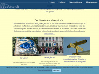arsvivendi-online.eu Webseite Vorschau