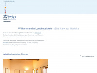 atrio-madeira.com Webseite Vorschau