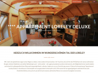 appartement-loreley.de Webseite Vorschau