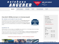 autohaus-angerer.eu Webseite Vorschau