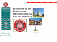 atsv-kelheim-hft.de Webseite Vorschau