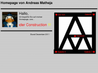 art-ist-matheja.de Webseite Vorschau