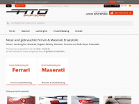 atd-sportscars.com Webseite Vorschau