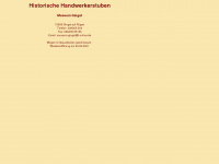 historische-handwerkerstuben-gingst.de Webseite Vorschau