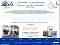 oka-service.de Webseite Vorschau