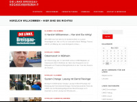 dielinke-breisgau.de Webseite Vorschau