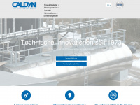 caldyn.de Webseite Vorschau