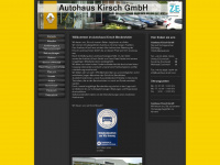 autohaus-kirsch.com Webseite Vorschau