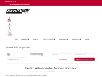 autohaus-kirschstein.de Webseite Vorschau