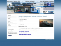 autohaus-plessgott.de Webseite Vorschau