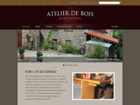 atelier-de-bois.com Webseite Vorschau