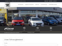 autohaus-rusche.de Webseite Vorschau
