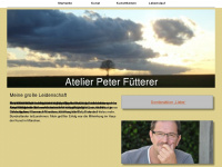 atelier-fuetterer.de Webseite Vorschau