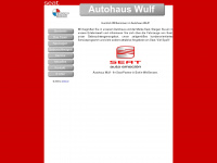 autohaus-wulf-gmbh.de Webseite Vorschau