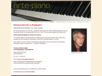 arte-piano.de Webseite Vorschau